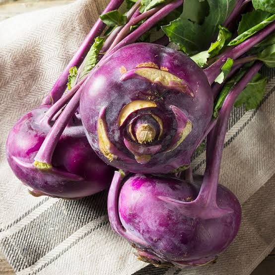 Purple Vienna Heirloom Kohlrabi