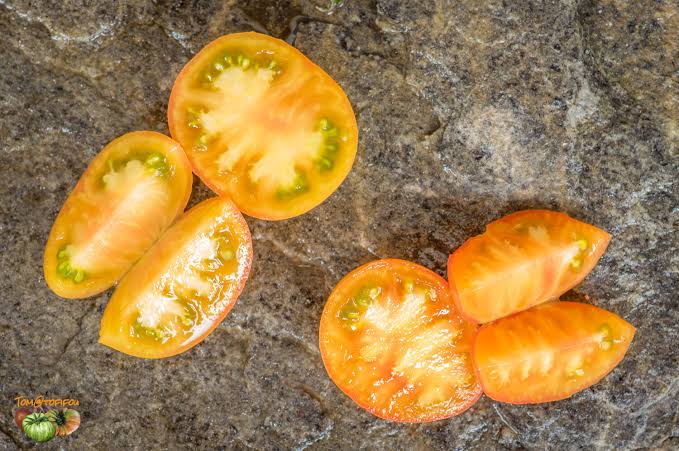 Bi-color Heirloom Cherry Tomato