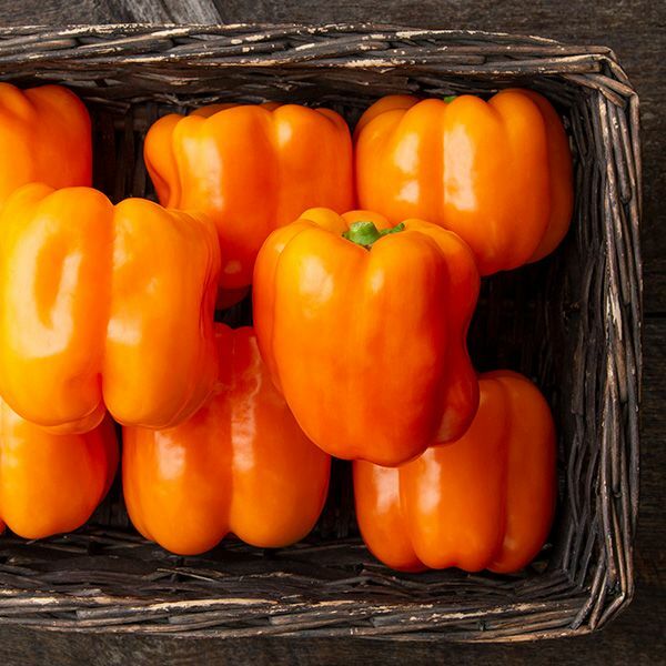 Orange king bell pepper