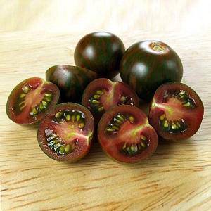 Black Zebra Cherry Tomato