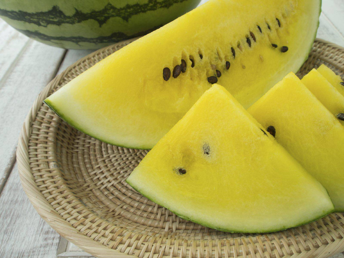 Yellow Crimson Sweet Watermelon